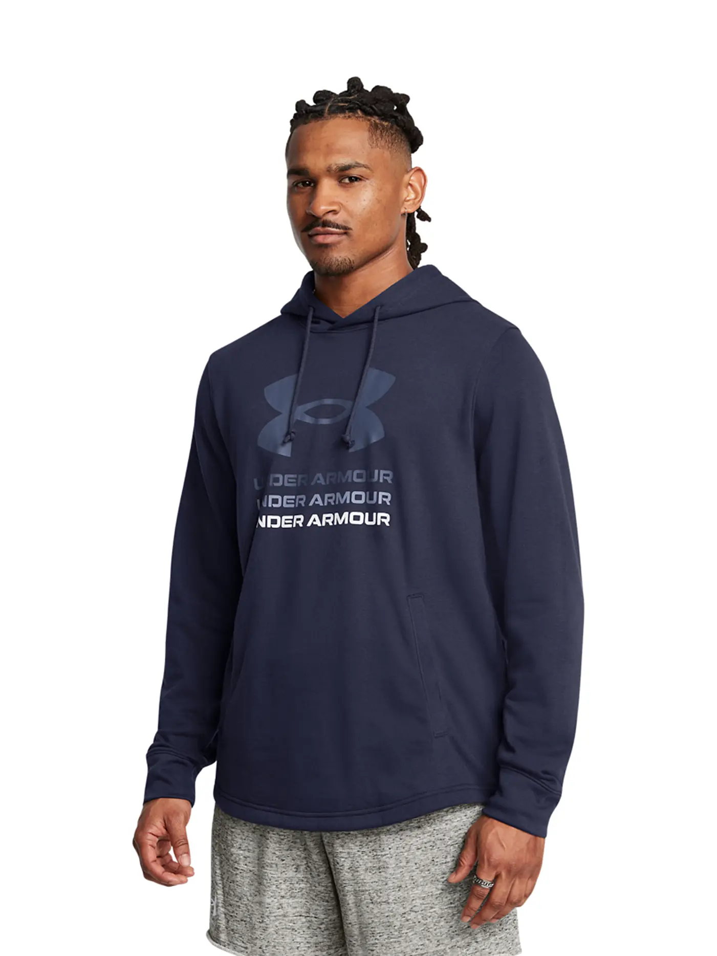 UNDER ARMOUR | Herren Hoodie UA Rival Hoodie aus French-Terry Graphic | 
